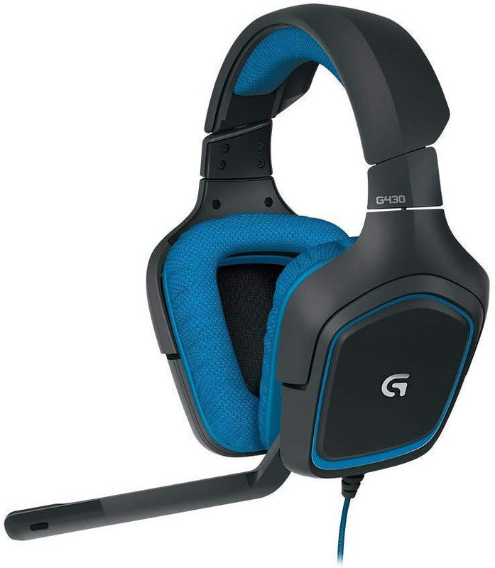 Logitech Headset G430 gaming headset-Black - سماعة
